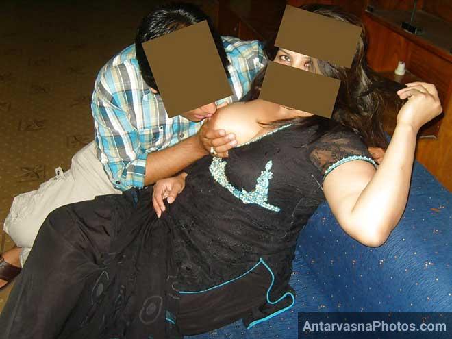 Makanmalikin Husna aunty ke hot boobs ka maza liya