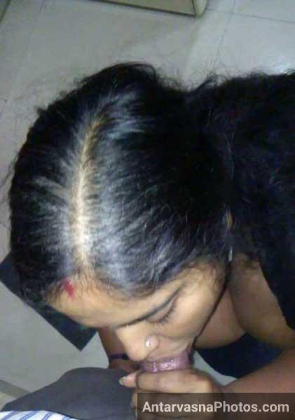 Janki aunty ka mast Indian blowjob pic