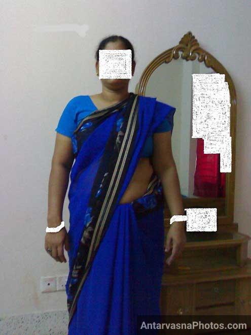 Kaya aunty blue saree me sexy maal lag rahi hai - Sex pics