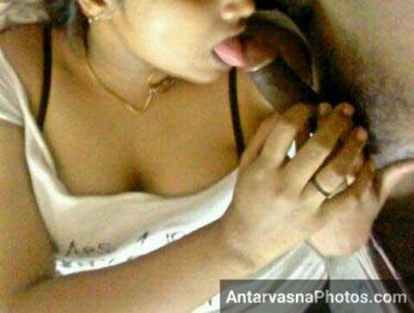 Bade pyar se office ki horny Indian girl ne lund ko chusa
