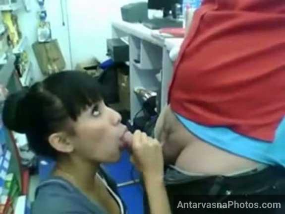 Indian office sex - Chudasi ladki ne apne boss ke bete ka loda chusa